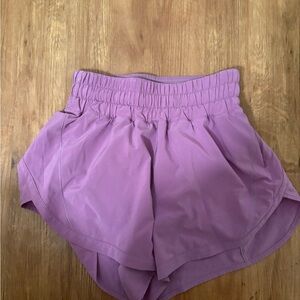 lululemon athletica Purple Athletic Shorts